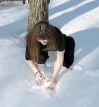 making a snowball